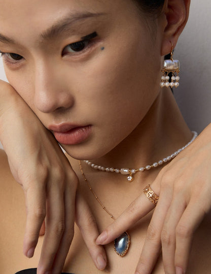 Ocean Pearl Necklace
