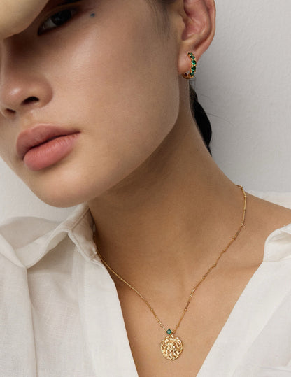 Moonlit Zircon Earrings