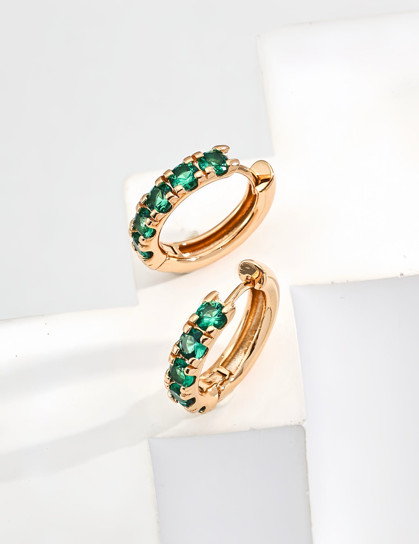 Moonlit Zircon Earrings