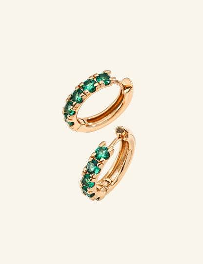 Moonlit Zircon Earrings