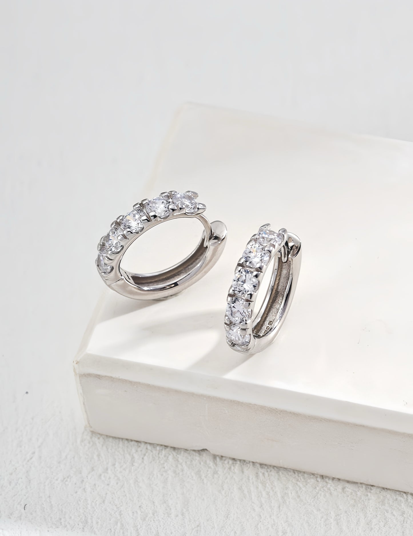 Moonlit Zircon Earrings