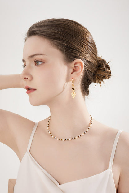 Sterling Tiger Eye Earrings