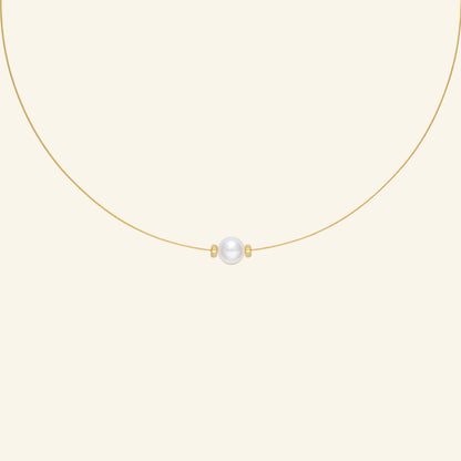 Floating Pearl Necklace