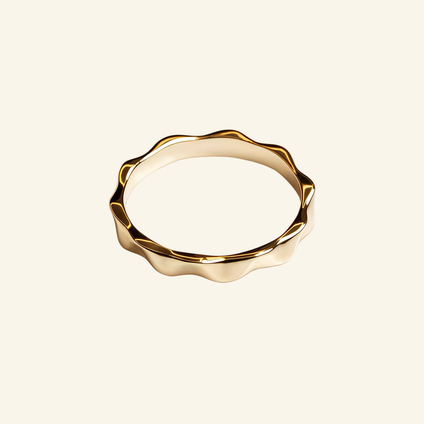 Ripple Bamboo Ring