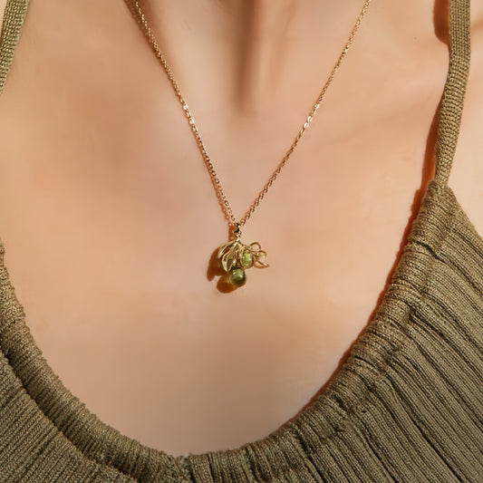 Glistening Grapes Necklace