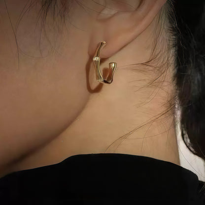 Bamboo Elegance Earrings