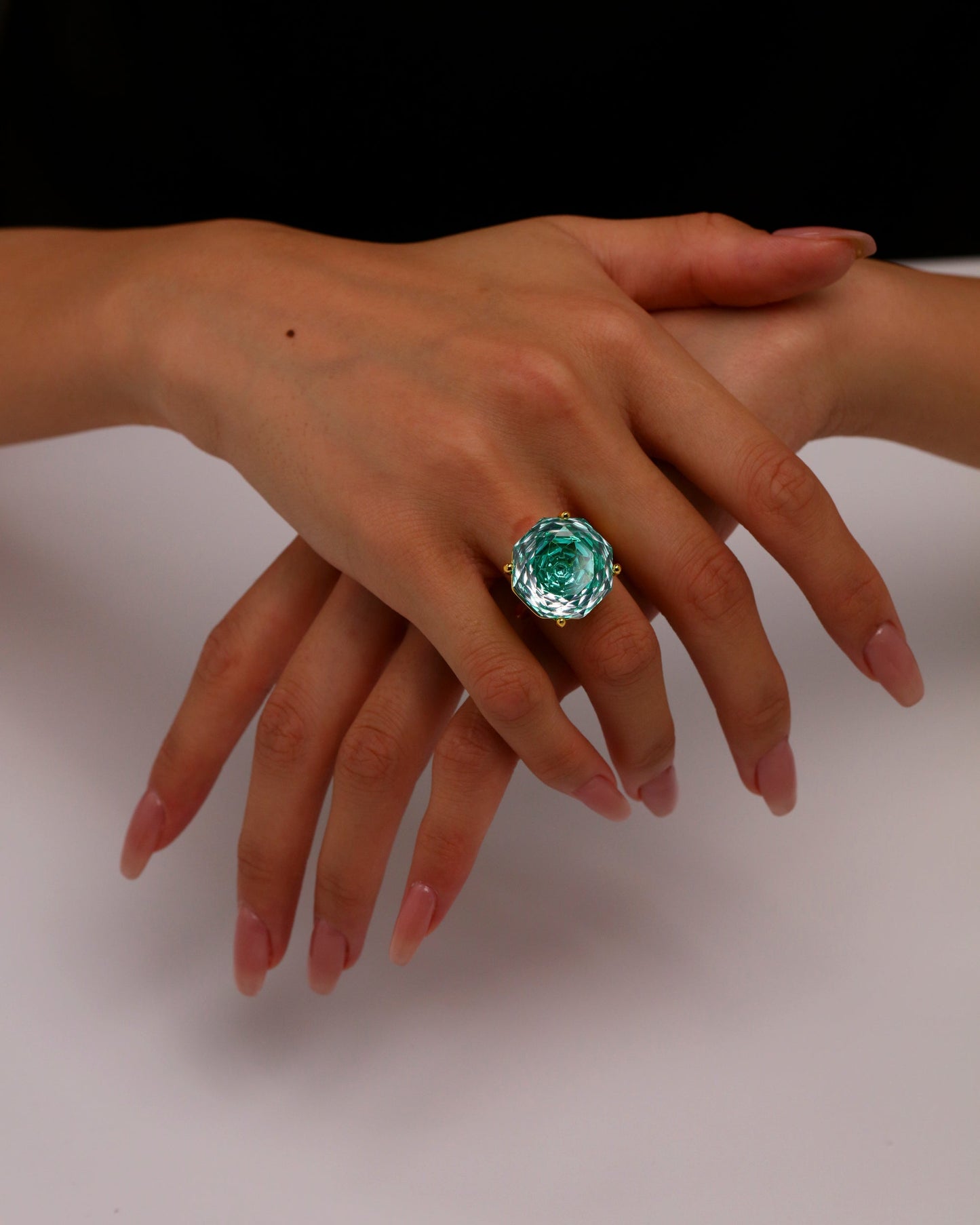 10-Carat Luxury Millennium Rose-Cut Ring