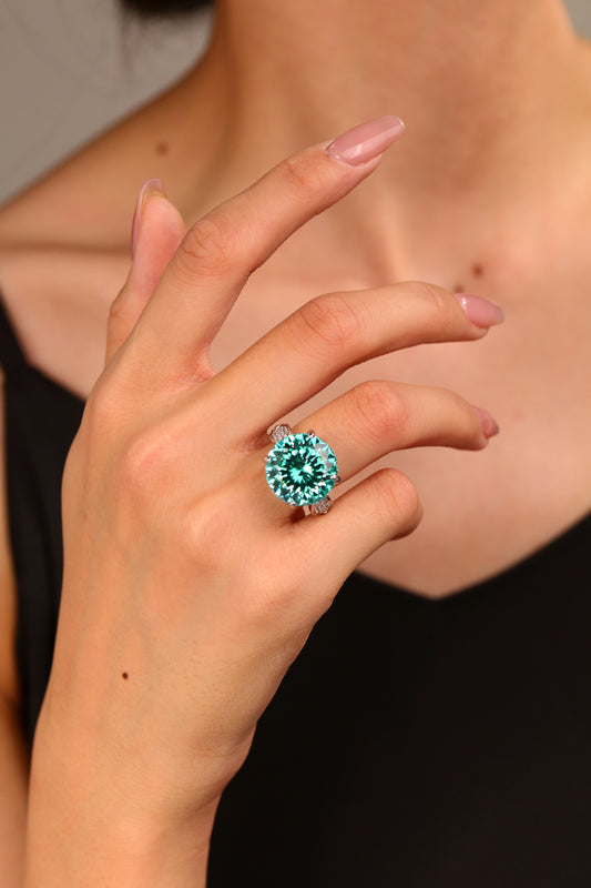 10-Carat Luxury Millennium Rose-Cut Ring