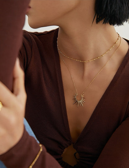 Minimalist Sterling Silver Necklace